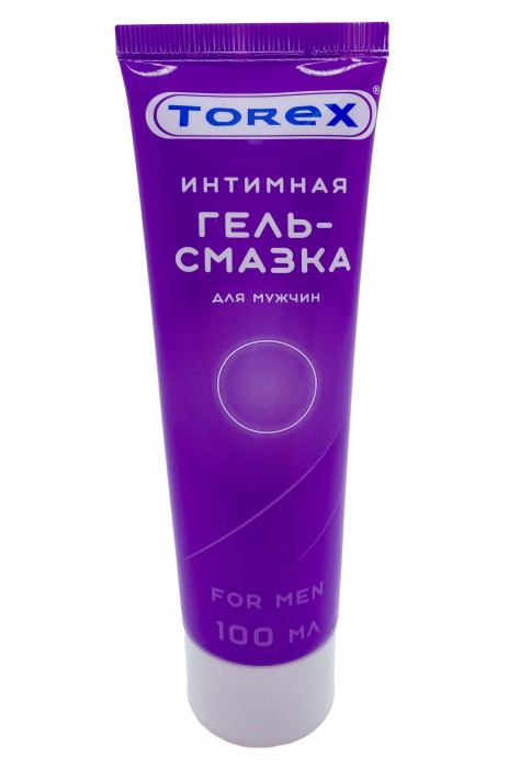 Гель-смазка на водной основе For Men - 100 мл. - Torex - купить с доставкой в Архангельске