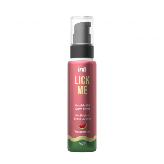 Гель Lick Me с согревающим эффектом и ароматом арбуза - 50 мл. - INTT - купить с доставкой в Архангельске