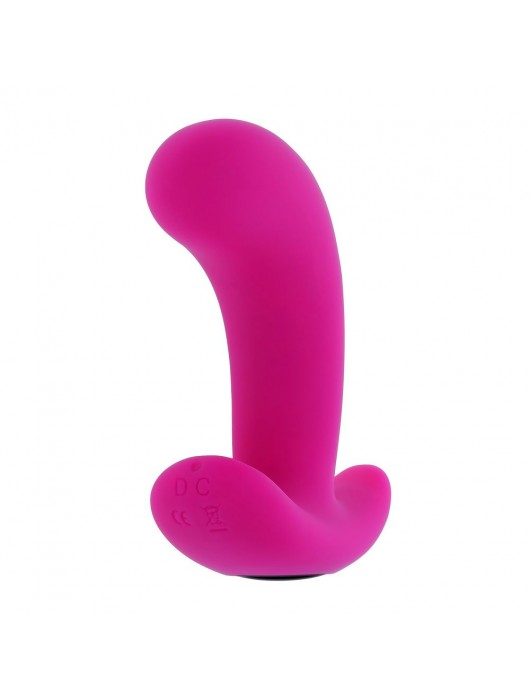 Розовый вибромассажёр простаты с пультом ДУ Hooking Up - 9,5 см. - Selopa - в Архангельске купить с доставкой
