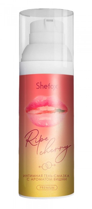 Интимная гель-смазка Shefox Premium «Спелая вишня» - 50 мл. - Shefox - купить с доставкой в Архангельске