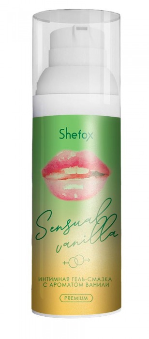 Интимная гель-смазка Shefox Premium «Чувственная ваниль» - 50 мл. - Shefox - купить с доставкой в Архангельске