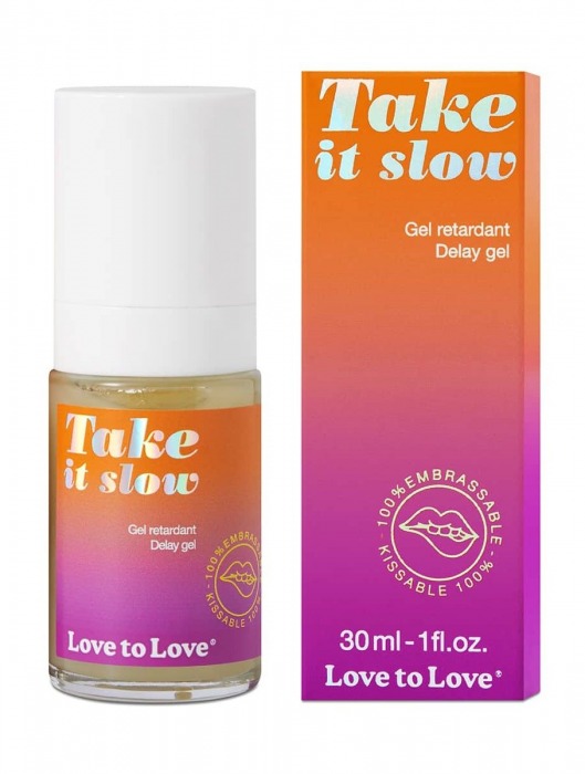Пролонгирующий гель для мужчин Take It Slow - 30 мл. - Love to Love - купить с доставкой в Архангельске