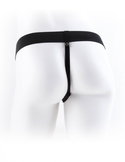 Полый страпон телесного цвета Hollow Strap-On with Balls - 24 см. - Pipedream - купить с доставкой в Архангельске