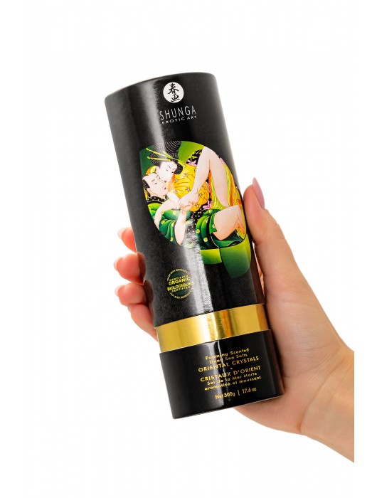 Соль Мёртвого моря для ванны Oriental Crystals «Цветок лотоса» - 500 гр. -  - Магазин феромонов в Архангельске