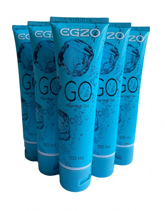 Набор из 5 пролонгирующих лубрикантов на водной основе Egzo Go (по 100 мл.) - EGZO - купить с доставкой в Архангельске