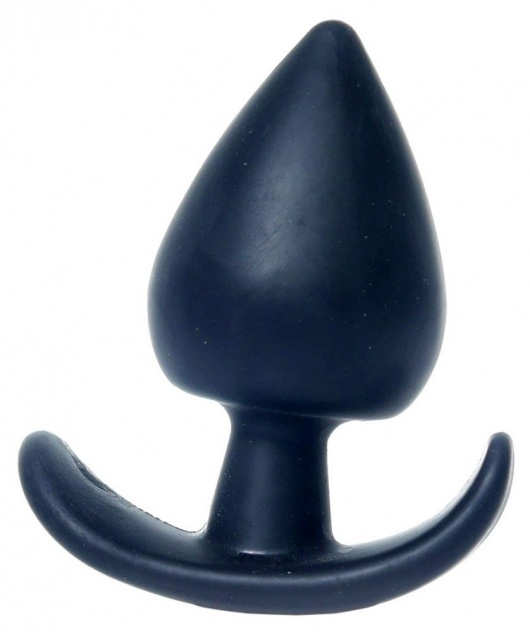 Черная анальная втулка Bubble - 8,5 см. - Boys of Toys