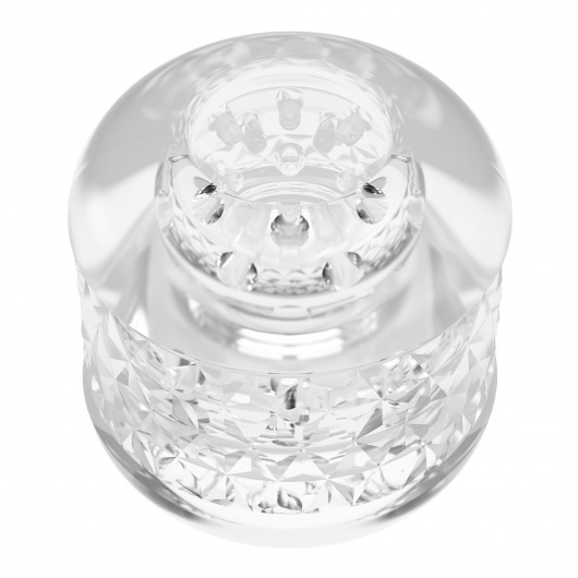 Прозрачный сквозной мастурбатор Crystle - Baile - в Архангельске купить с доставкой