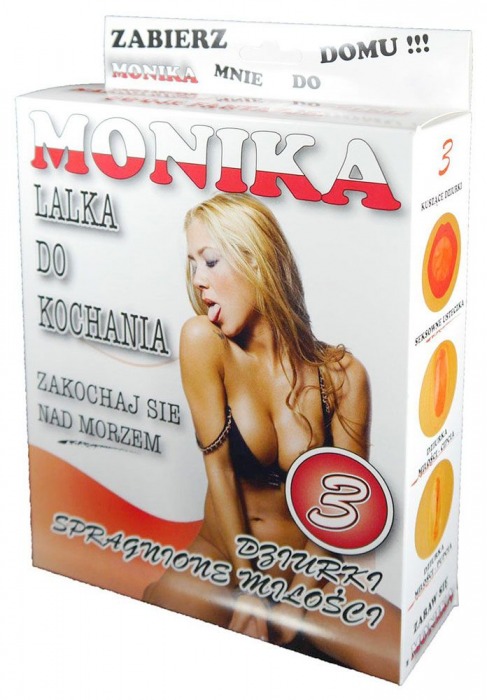 Надувная секс-кукла Monika - Boys of Toys - в Архангельске купить с доставкой