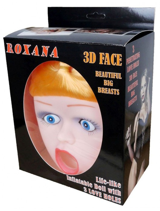 Надувная секс-кукла Roxana 3D - Boys of Toys - в Архангельске купить с доставкой