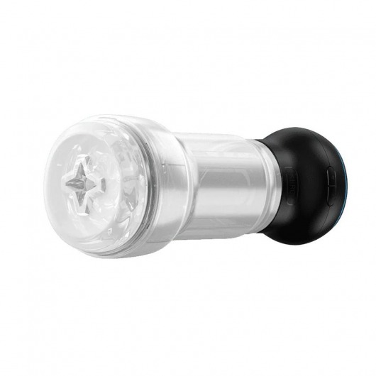Набор PowerBlow   Feel Pocket Stroker Crystal: мастурбатор и интерактивная насадка - Kiiroo - в Архангельске купить с доставкой