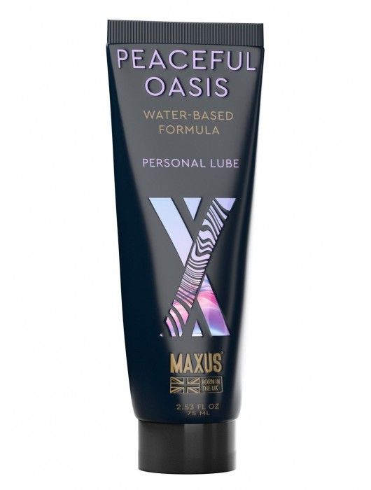 Интимный гель на водной основе MAXUS Peaceful Oasis - 75 мл. - Maxus - купить с доставкой в Архангельске