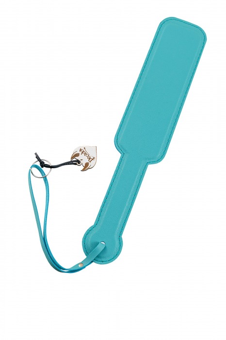 Голубой кожаный пэддл - 37 см. - Pecado - купить с доставкой в Архангельске