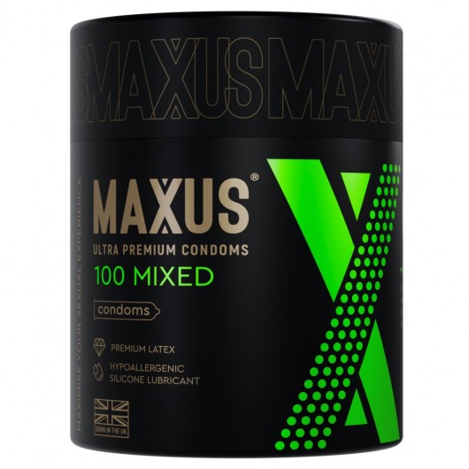 Презервативы MAXUS Mixed - 100 шт. - Maxus - купить с доставкой в Архангельске