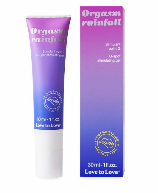 Гель для стимуляции G-точки зоны Orgasm Rainfall - 30 мл. - Love to Love - купить с доставкой в Архангельске