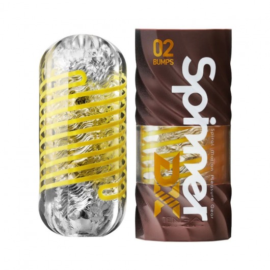 Мастурбатор Tenga Spinner DX 02 Bumps - Tenga - в Архангельске купить с доставкой