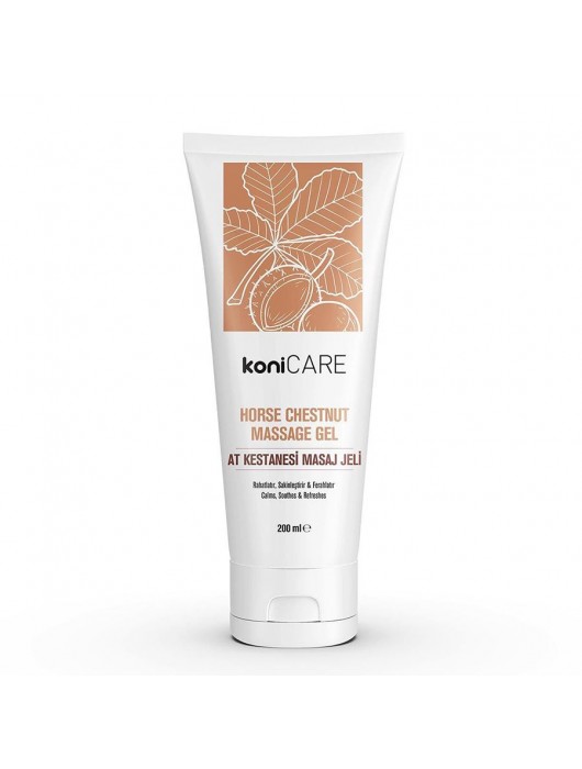 Расслабляющий массажный гель Konicare Horse Chestnut Massage Gel - 200 мл. - KoniCARE - купить с доставкой в Архангельске