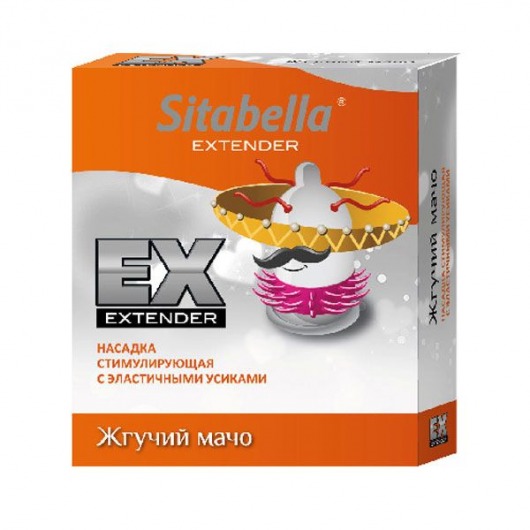 Стимулирующая насадка Sitabella Extender  Жгучий мачо - Sitabella - купить с доставкой в Архангельске