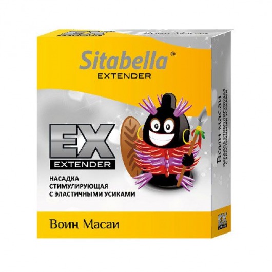 Стимулирующая насадка Sitabella Extender  Воин Масаи - Sitabella - купить с доставкой в Архангельске