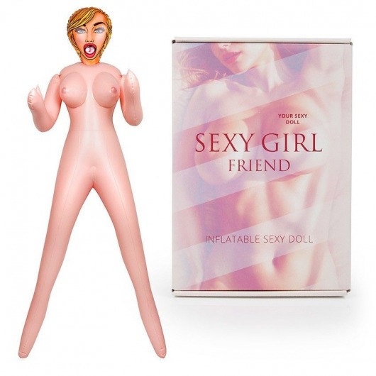 Надувная секс-кукла Камилла - Bior toys - в Архангельске купить с доставкой