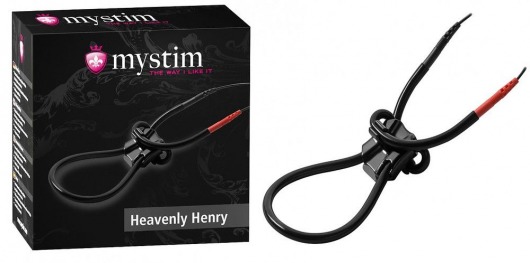 Эрекционное лассо для электростимуляции HEAVENLY HENRY - MyStim - купить с доставкой в Архангельске