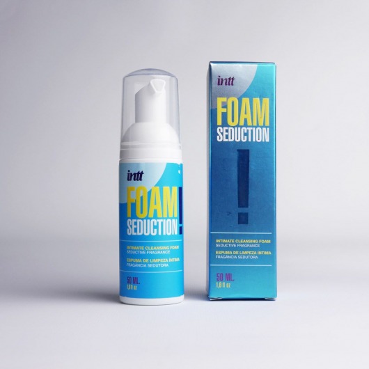 Очищающая пенка для тела Foam Seduction - 50 мл. - INTT - купить с доставкой в Архангельске