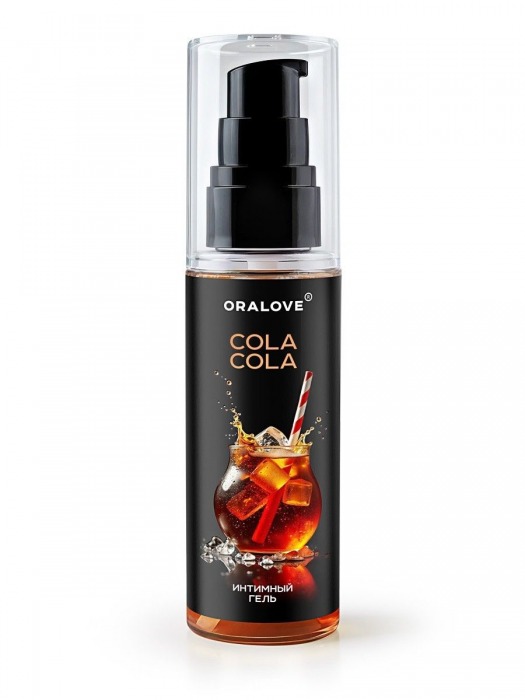 Съедобная смазка на водной основе с ароматом колы - 60 гр. - Биоритм - купить с доставкой в Архангельске