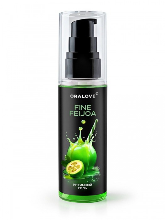 Съедобная смазка на водной основе с ароматом фейхоа - 60 гр. - Биоритм - купить с доставкой в Архангельске