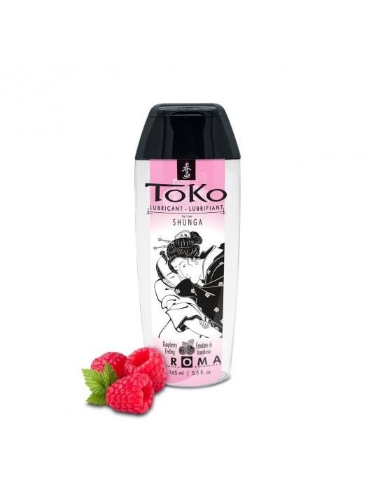 Интимная смазка TOKO Aroma Raspberry Feeling с ароматом малины - 165 мл. - Shunga - купить с доставкой в Архангельске