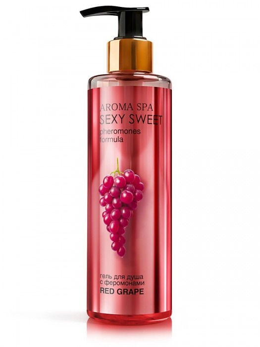 Гель для душа с феромонами и ароматом винограда Red Grape - 200 мл. -  - Магазин феромонов в Архангельске