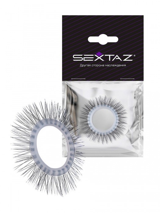Круглое эрекционное кольцо с «ресничками» - Sextaz - в Архангельске купить с доставкой
