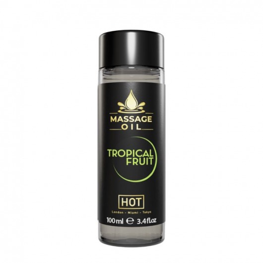 Массажное масло c ароматом тропических фруктов Massage Oil - 100 мл. - HOT - купить с доставкой в Архангельске