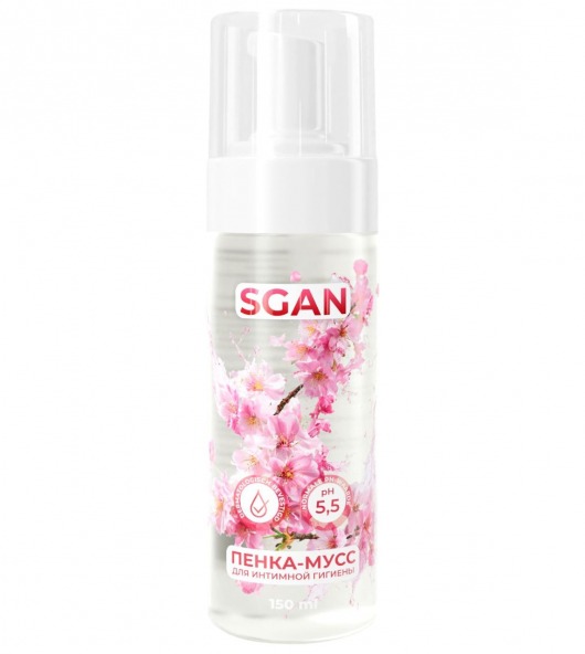 Пенка-мусс для интимной гигиены SGAN с пребиотиками - 150 мл. - SGAN - купить с доставкой в Архангельске