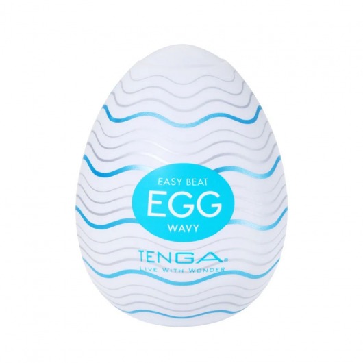 Мастурбатор-яйцо Tenga Egg Wavy - Tenga - в Архангельске купить с доставкой