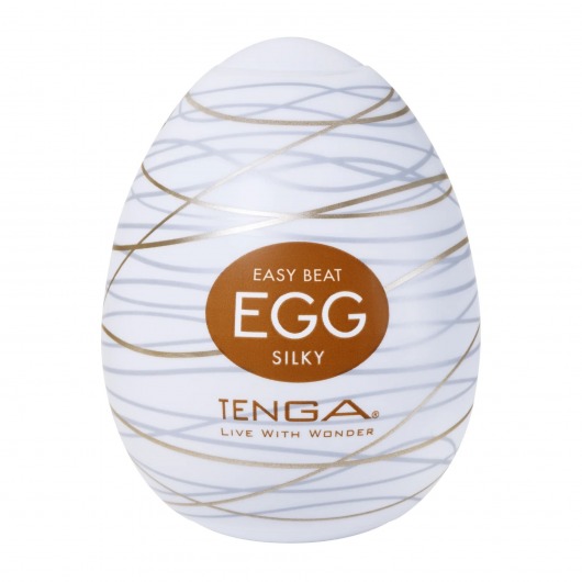 Мастурбатор-яйцо Tenga Egg Silky - Tenga - в Архангельске купить с доставкой
