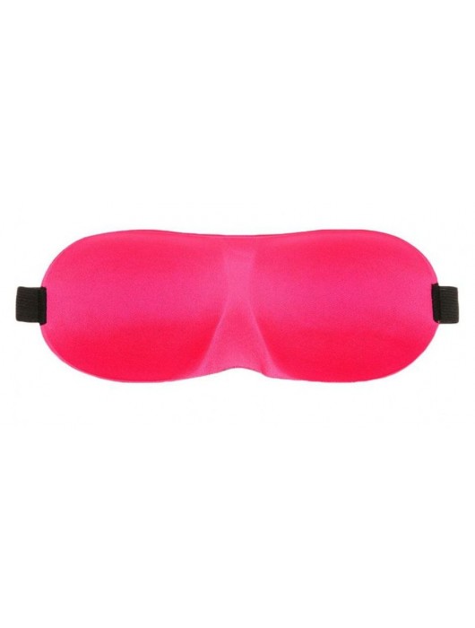 Розовая глухая маска на резинке - Sitabella - купить с доставкой в Архангельске