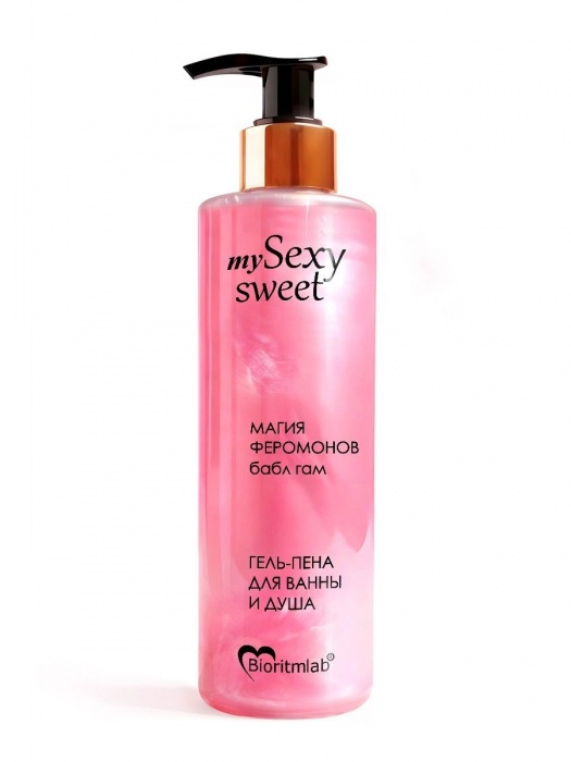 Гель-пена для ванны и душа Sexy Sweet с феромонами и ароматом бабл-гам - 200 мл. -  - Магазин феромонов в Архангельске