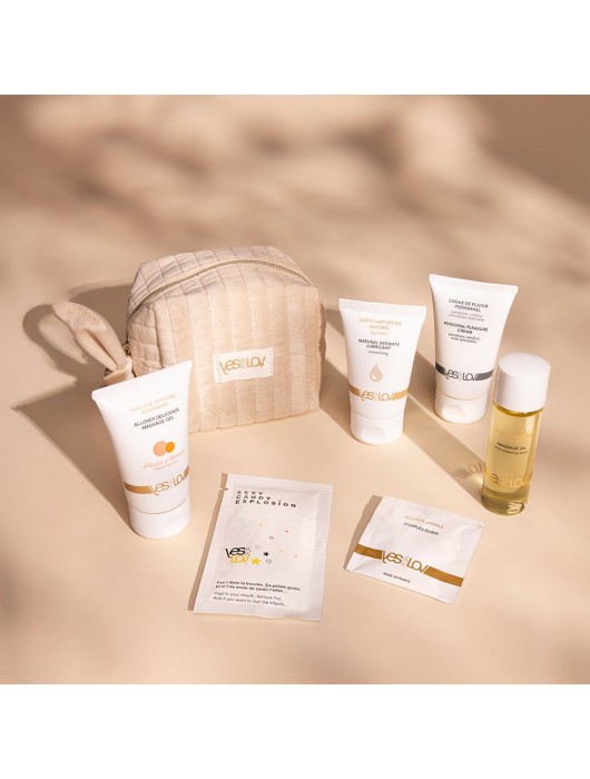 Набор YESforLOV La Trousse Enchantée в бежевой косметичке - YESforLOV - купить с доставкой в Архангельске