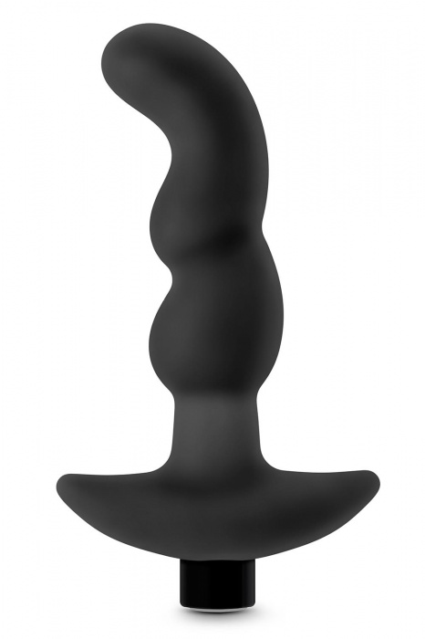 Черный вибромассажер простаты Prostate Massager 03 - 15,2 см. - Blush Novelties - в Архангельске купить с доставкой