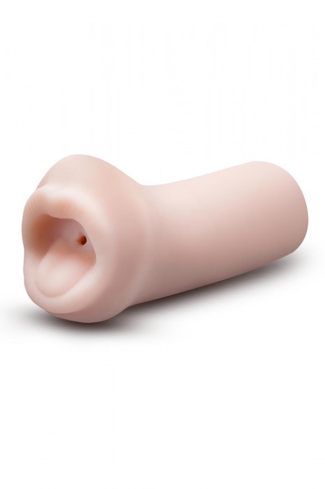 Телесный мастурбатор-ротик Candi - Blush Novelties - в Архангельске купить с доставкой