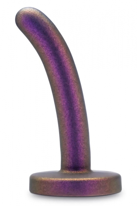 Фиолетовая насадка с гладкой поверхностью Surrender 4.75 Inch Beginner Pegging Dildo - 12 см. - Blush Novelties - купить с доставкой в Архангельске