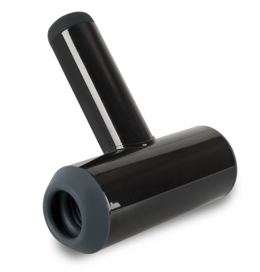 Черный мастурбатор с удобной ручкой Masturbator with 2 Functions - Orion - в Архангельске купить с доставкой
