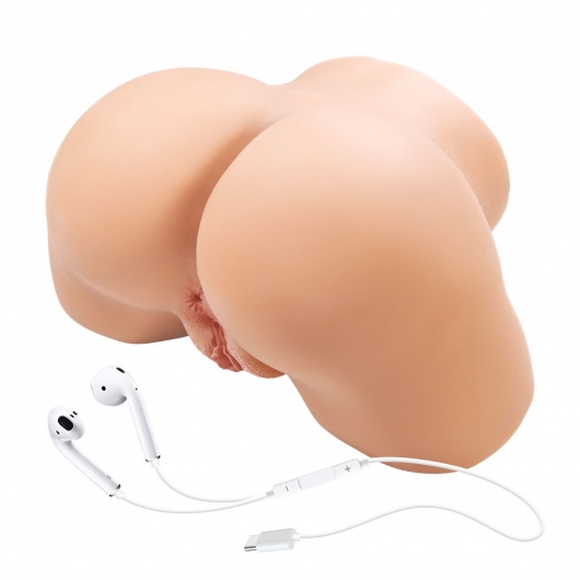 Телесный мастурбатор Olivia с 2 любовными отверстиями - Baile - в Архангельске купить с доставкой