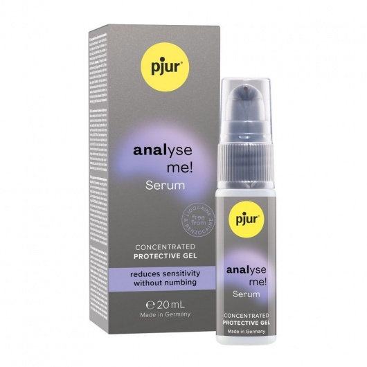 Расслабляющая анальная сыворотка pjur Analyse Me Serum - 20 мл. - Pjur - купить с доставкой в Архангельске