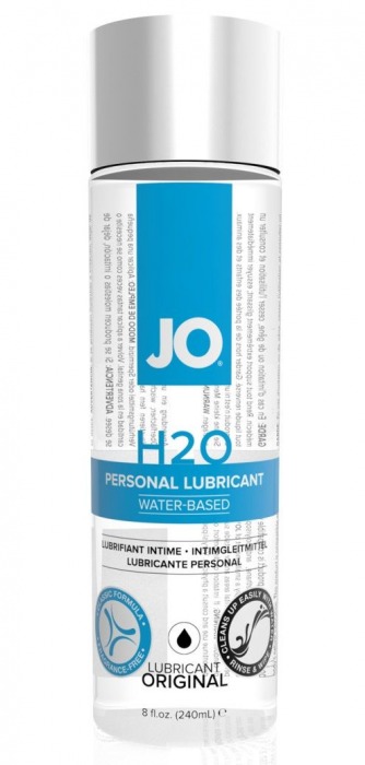 Нейтральный лубрикант на водной основе JO Personal Lubricant H2O - 240 мл. - System JO - купить с доставкой в Архангельске