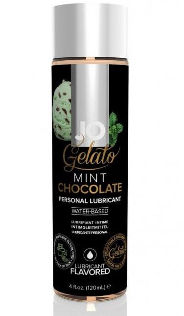 Лубрикант с ароматом мятного шоколада JO GELATO MINT CHOCOLATE - 120 мл. - System JO - купить с доставкой в Архангельске