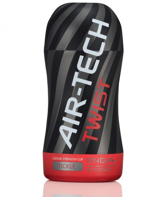 Мастурбатор с регулируемой плотностью обхвата Custom Strength CUP Twist Tickle - Tenga - в Архангельске купить с доставкой