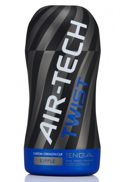 Мастурбатор с регулируемой плотностью обхвата Custom Strength CUP Twist Ripple - Tenga - в Архангельске купить с доставкой