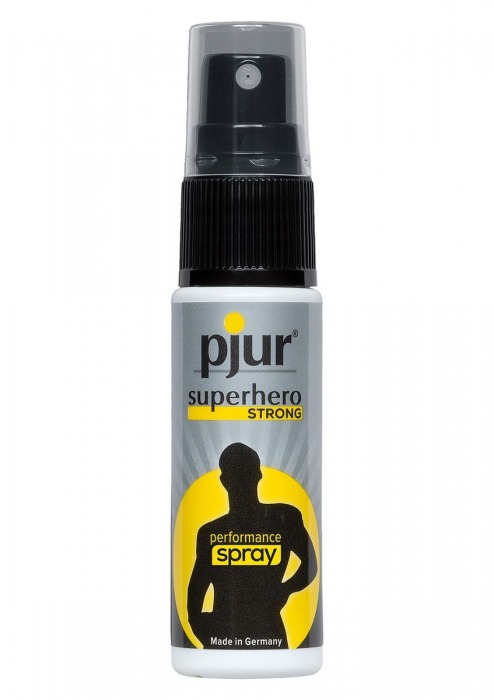 Спрей-пролонгатор длительного действия pjur SUPERHERO Strong Spray - 20 мл. - Pjur - купить с доставкой в Архангельске