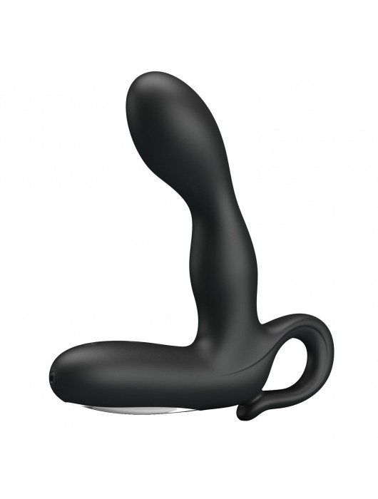 Чёрный вибростимулятор простаты Barrack - Baile - в Архангельске купить с доставкой