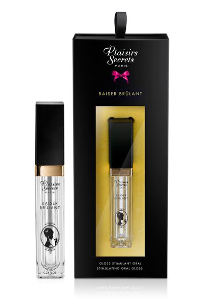 Стимулирующий блеск для губ Baiser Brulant Gloss Plaisirs Secrets - 7 мл. - Plaisir Secret - купить с доставкой в Архангельске